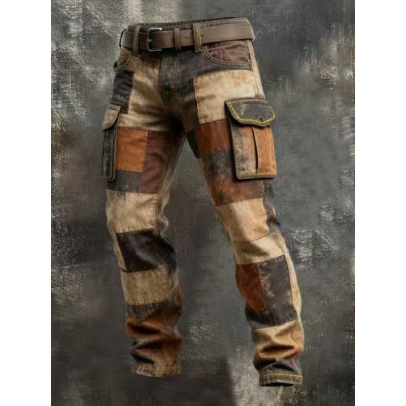 Fishing Pants Waterproof - 2026 New Large Pocket Loose Overalls