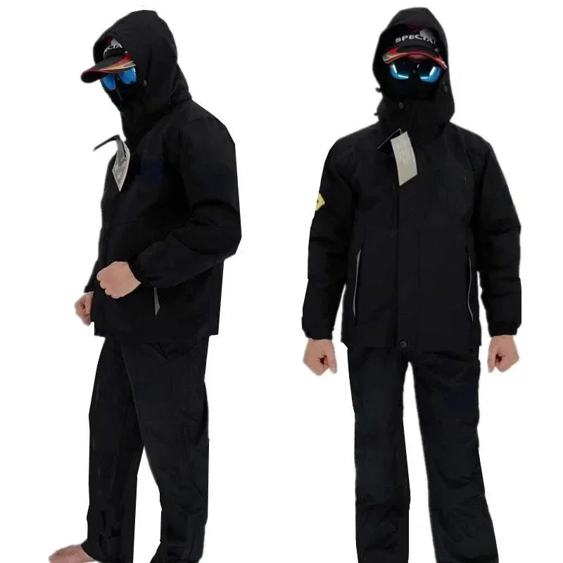 Thick Fishing Clothes Set Wint - Fishing Rain Suit review and price