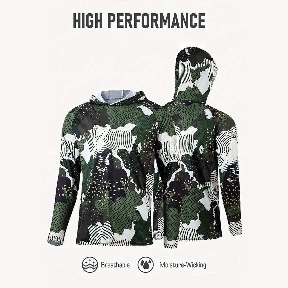 Fishing Apparel Men Hood Fishi - Fishing Shirt Uv Protection review and price