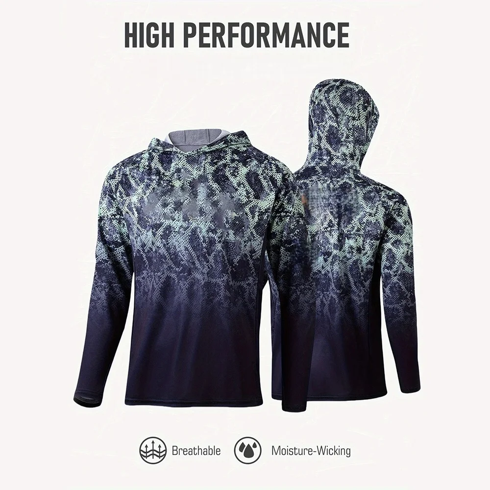 Fishing Apparel Men Hood Fishi - Fishing Shirt Uv Protection review and price