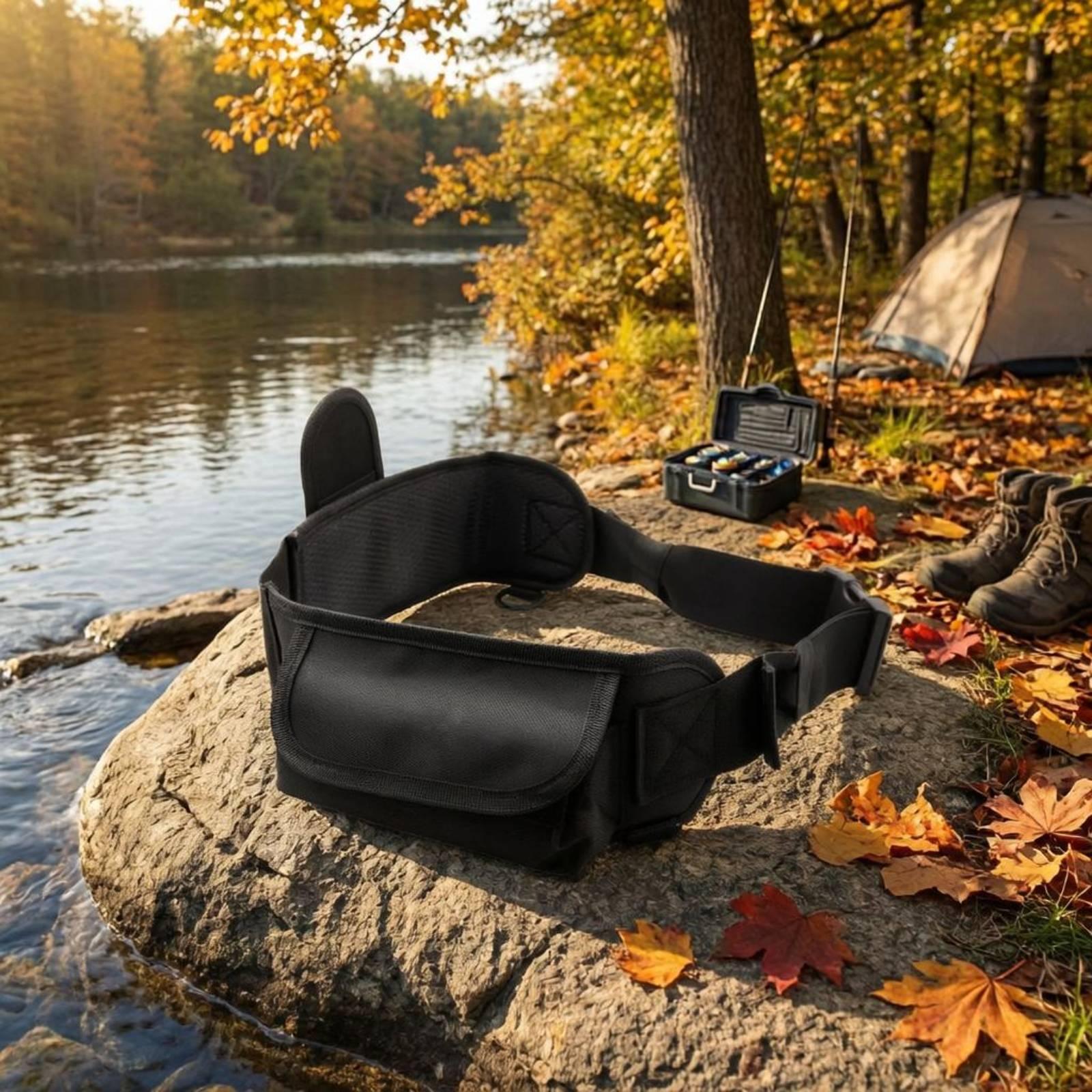 Fishing Waist Bag Buckle Closu - Fishing Belt review and price